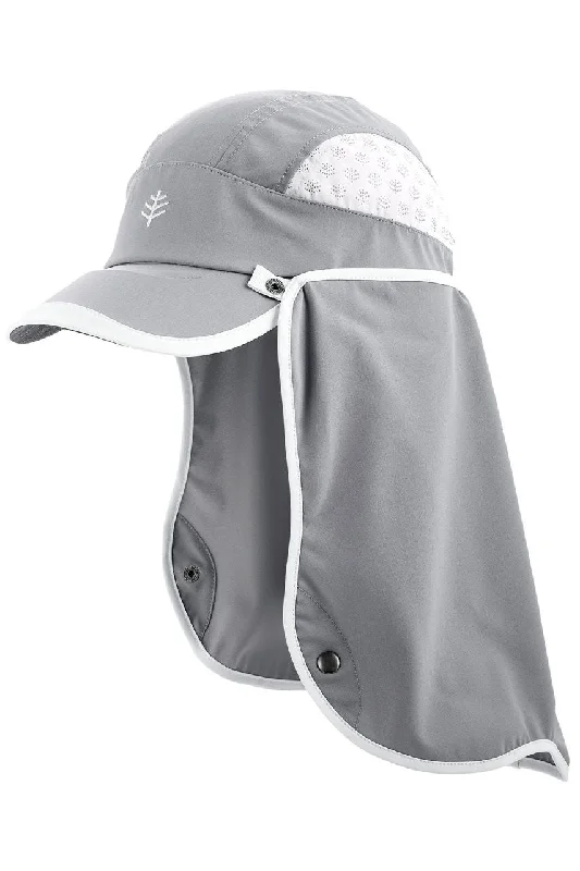Daringly - designed  Agility Sport Cap | Steel Grey/White