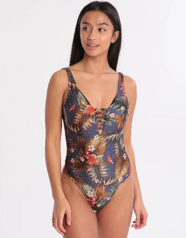 Alluring  Iquitos Miller Swimsuit - Blue