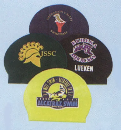 Daringly - designed  BGNW Marlins Swim Team_Custom SPEEDO Latex Cap