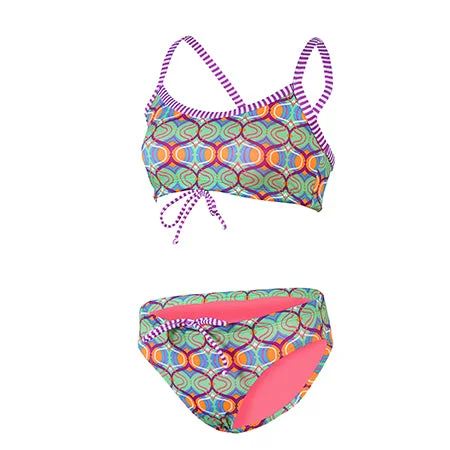 Durability - focused  DOLFIN Uglies Female Workout 2 Piece - Fiesta