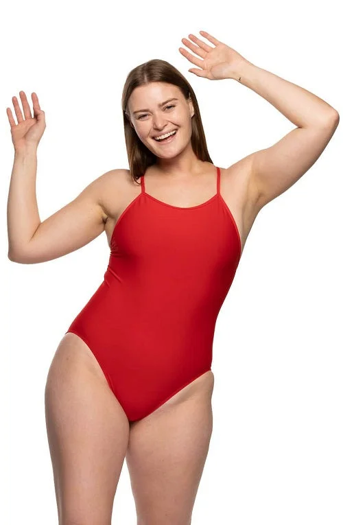 Light - weight  JOLYN Belle Onesie- Red