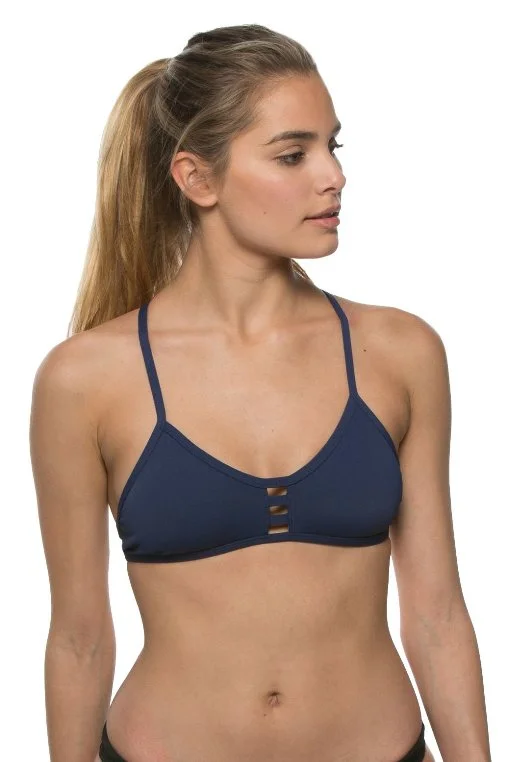 Soft - touch  JOLYN Tomcat Bikini Top - Navy