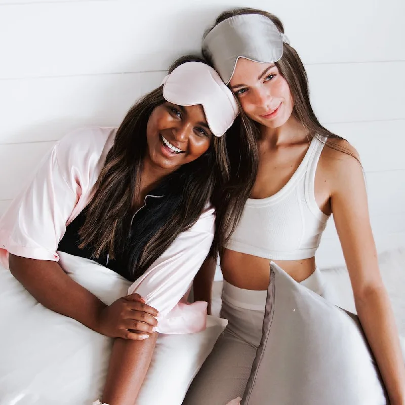 Illuminating  Lights Out Silk Eye Mask