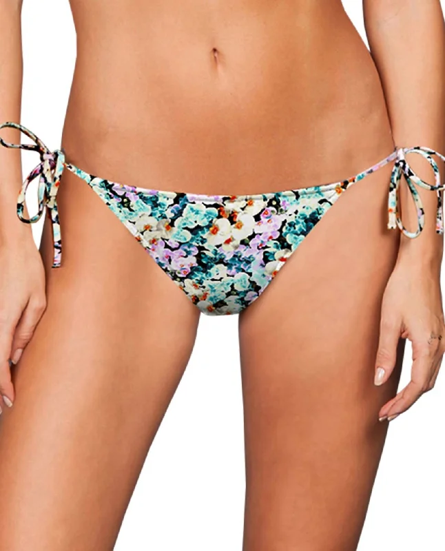 Fashion - forward  String Bikini Bottom In Eden