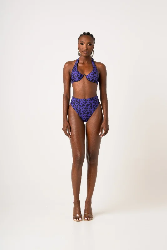 Quick - drying  FARRAH Halter Bikini top