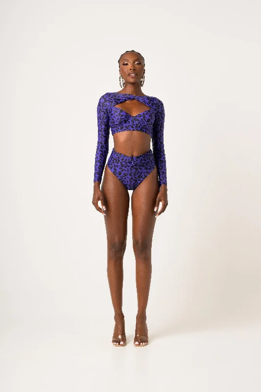 Snug - fitting  FARRAH High Waist Bikini TWIST Bottom